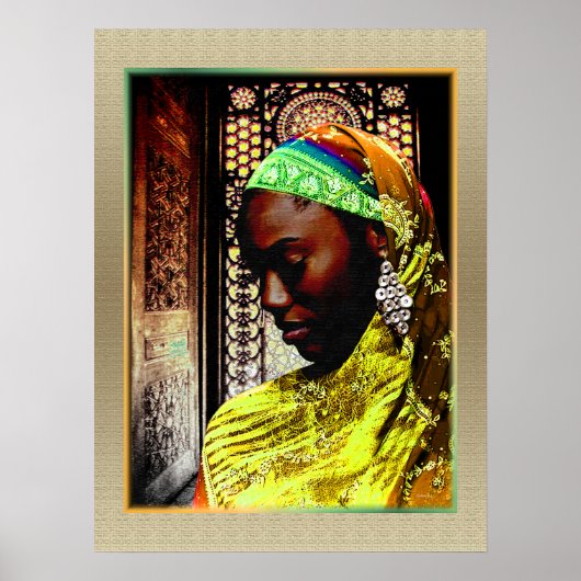 祈りの言葉の瞬間 – 民族 ポスター (正面)