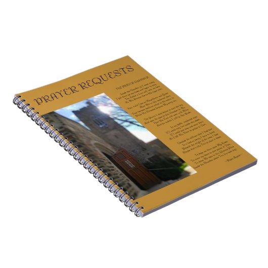 祈りの言葉の要求部屋の詩 ノートブック (右側)