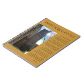 祈りの言葉の要求部屋の詩 ノートブック (左側)