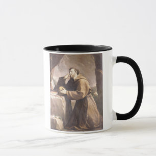 祈りの言葉のAssisiのSt Francis マグカップ