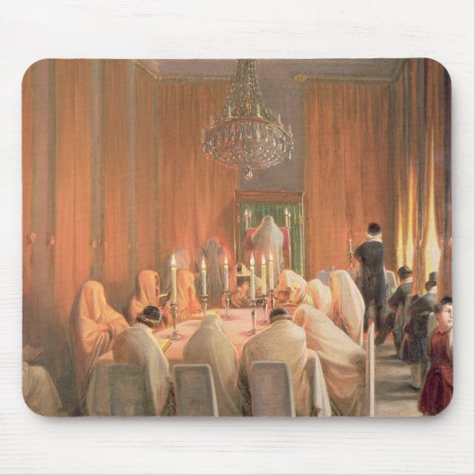 祈りの言葉のRothschild家族 マウスパッド (正面)