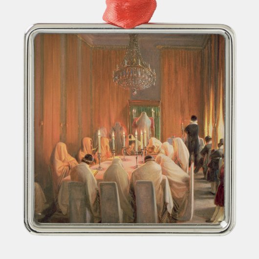 祈りの言葉のRothschild家族 メタルオーナメント (正面)