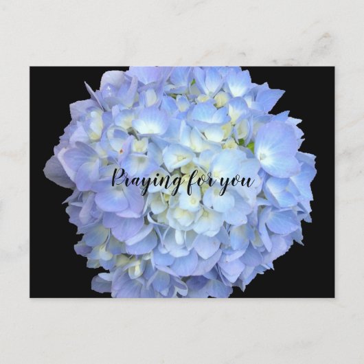 祈りの言葉はがきビーチシーン聖なる書物、 経典詩 ポストカード (正面)