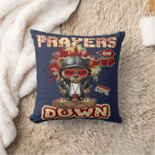 祈りの言葉はキリスト教の信仰を高める クッション (ブランケット)