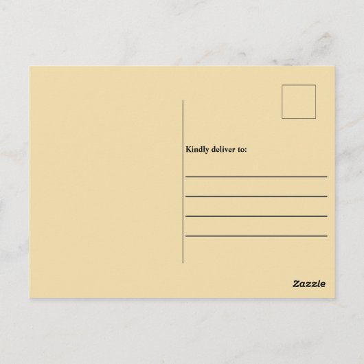 祈りの言葉はキリスト教の信仰を高める ポストカード (裏面)