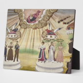 祈りの言葉はギリシア解放の神々へ。 フォトプラーク (側面)