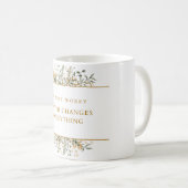 祈りの言葉はコーヒーマグを変更する コーヒーマグカップ (正面右)