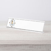 祈りの言葉はザ鍵 デスクネームプレート (正面)