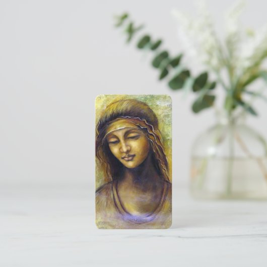 祈りの言葉はセントアンナ2に|のNovenaの祈りの言葉を梳きます 名刺 (スタンド正面)