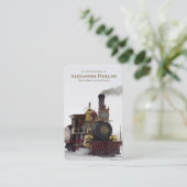 祈りの言葉はデラックスな|の蒸気機関車を梳きます 名刺 (スタンド正面)