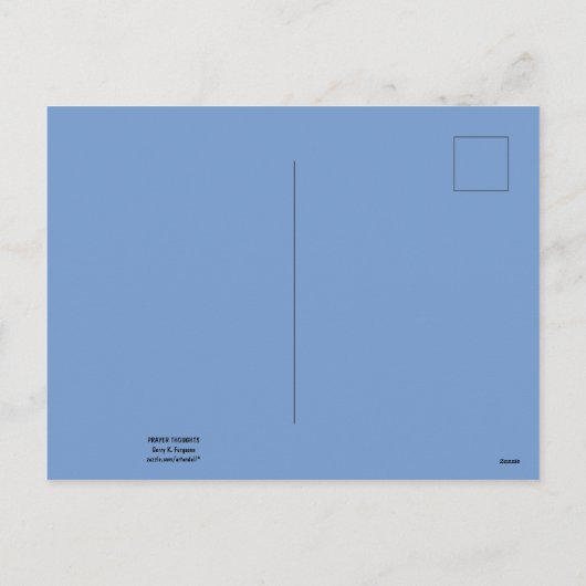 祈りの言葉はホープのポストカード シーズンポストカード (裏面)