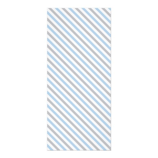 祈りの言葉は小さな男、赤ん坊の青、灰色 ラックカード (裏面)