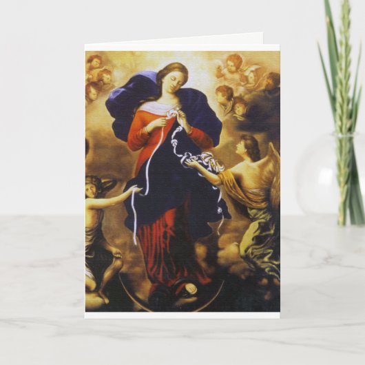 祈りの言葉は我々の女性の結節のレベル。 カード (正面)