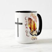 祈りの言葉は物事を変えるコーヒーマグ マグカップ (正面右)