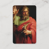 祈りの言葉は|セントポール及び写真01を梳きます 名刺 (正面)