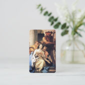 祈りの言葉は| St Agatha 1を梳きます 名刺 (スタンド正面)