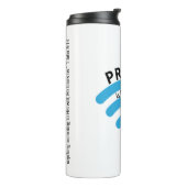 祈りの言葉はWIFIより良やる気を起こさせるい タンブラー (回転左)