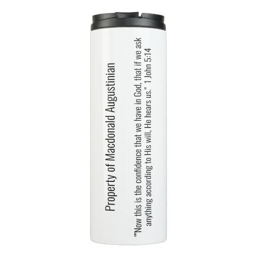 祈りの言葉はWIFIより良やる気を起こさせるい タンブラー (裏面)