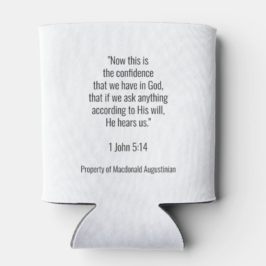 祈りの言葉はWIFIクリスチャンより良い 缶クーラー (裏面)