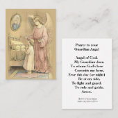 祈りの言葉へ守護天使ホーリーカード 名刺 (正面/裏面)