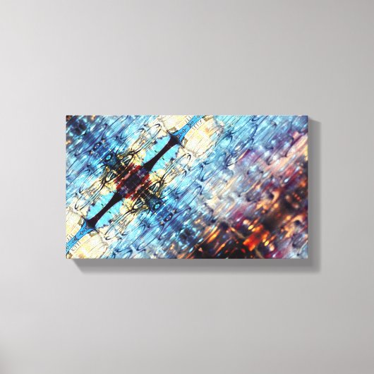 祈りの言葉ろうそく キャンバスプリント (正面)