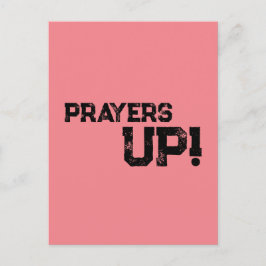 祈りの言葉アップピーチ ポストカード