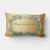 祈りの言葉ウェスタンウォールホテルエルサレムオールドシティアート ランバークッション (裏面)