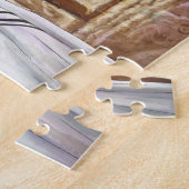 祈りの言葉ウエスタンウォールエルサレム旧市街イスラエル ジグソーパズル (側面)