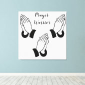 祈りの言葉ウォー祈ラーズサンダー_コーブ キャンバスプリント (インサイチュ (ウッドフロア))