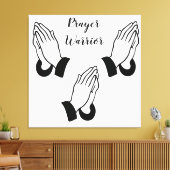 祈りの言葉ウォー祈ラーズサンダー_コーブ キャンバスプリント (インサイチュ (リビング))