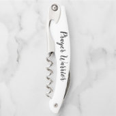 祈りの言葉ウォー祈ラーズサンダー_コーブ ソムリエナイフ (正面)