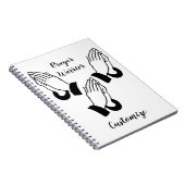 祈りの言葉ウォー祈ラーズサンダー_コーブ ノートブック (右側)