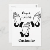 祈りの言葉ウォー祈ラーズサンダー_コーブ ポストカード (正面/裏面)