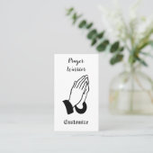 祈りの言葉ウォー祈ラーズサンダー_コーブ 名刺 (スタンド正面)