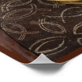 祈りの言葉エンジェルとイエズスのコラージュの翼 – プリント (角)