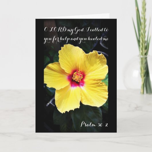 祈りの言葉カードを直す賛美歌の30:2 カード (正面)