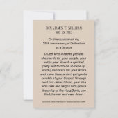 祈りの言葉カード名35周年記念バラ サンキューカード (裏面)