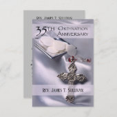 祈りの言葉カード名35th Ordination Anniversary Host サンキューカード (正面/裏面)