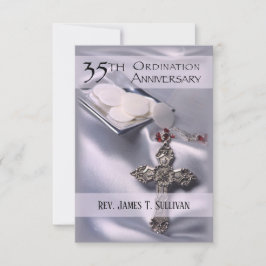 祈りの言葉カード名35th Ordination Anniversary Host サンキューカード