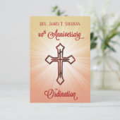 祈りの言葉カード名40周年記念クロス サンキューカード (スタンド正面)