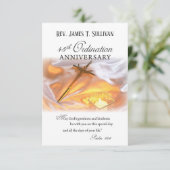 祈りの言葉カード名45th Ordination Anniversary Cross サンキューカード (スタンド正面)