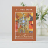 祈りの言葉カード名45th Ordination Anniversary Host サンキューカード (スタンド正面)