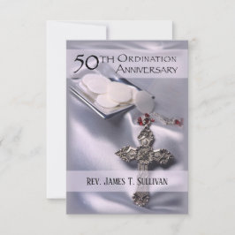 祈りの言葉カード名50周年記念日 サンキューカード