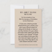 祈りの言葉カード名70周年記念バラ サンキューカード (裏面)