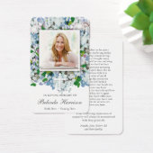 祈りの言葉カード |あじさい&クロス (デスク)