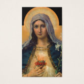 祈りの言葉カード |アンティーク純正ハートメアリー (正面)