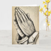 祈りの言葉カード カード (黄色い花)