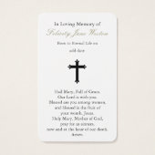 祈りの言葉カード |カーメル山 (裏面)