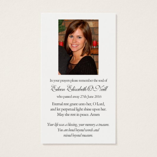 祈りの言葉カード |ガーディアンエンジェル3 (裏面)