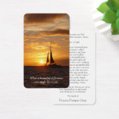 祈りの言葉カード |ハワイアン夕日 (デスク)